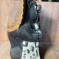 たぬき　タヌキ　狸　置物　ヤンマーの画像