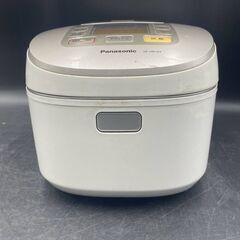 【動作品】 Panasonic/パナソニック SR-HB104 IH ジャー 炊飯器 5.5合炊き 白/ホワイトの画像