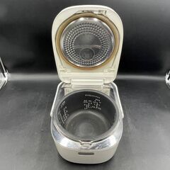 【動作品】 Panasonic/パナソニック SR-HB104 IH ジャー 炊飯器 5.5合炊き 白/ホワイトの画像