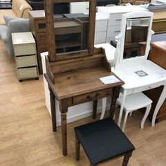 ★ジモティ割あり★  ドレッサー ブラウン H136×W60×D39 クリーニング済み KJ1944