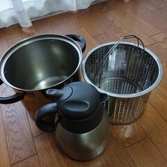 パスタ鍋＆ポットの画像