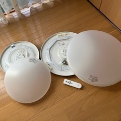 【決まりました】シーリングライト2個セット(中古品)の画像