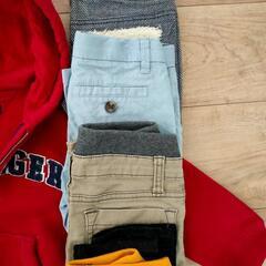 90〜95サイズの長ズボンとパーカーの画像