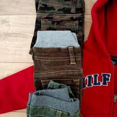 90〜95サイズの長ズボンとパーカーの画像