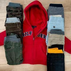 90〜95サイズの長ズボンとパーカー