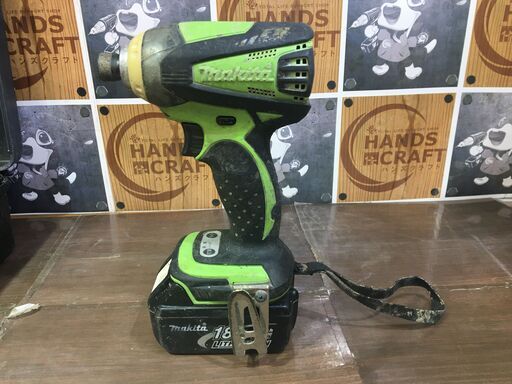 マキタ　TD145D　インパクトドライバ　バッテリー二個18V/充電器/ケース付き　【ハンズクラフト宜野湾店】