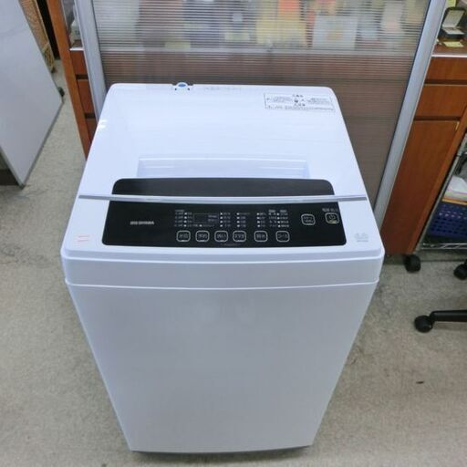 洗濯機 6.0kg 2021年製 アイリスオーヤマ② IAW-T602E 柔軟剤のニオイあり 6kg アイリスオーヤマ 札幌 西野店