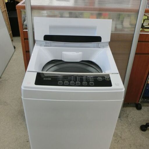 洗濯機 6.0kg 2021年製 アイリスオーヤマ② IAW-T602E 柔軟剤のニオイあり 6kg アイリスオーヤマ 札幌 西野店