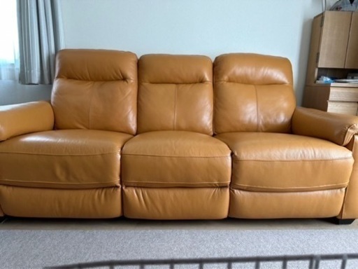 3人掛け電動ソファー