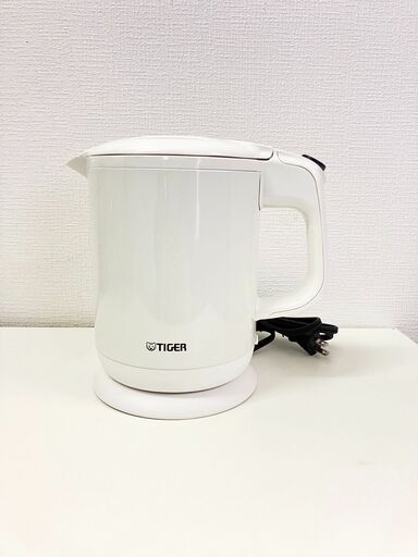 タイガー 電気ケトル 0.8L 蒸気レス わく子 PCH-G080 2018年製