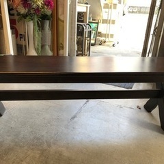 売り切れ🙏 カリモクのベンチ入荷してます！現品限り👍 熊本リサイクルワンピースの画像