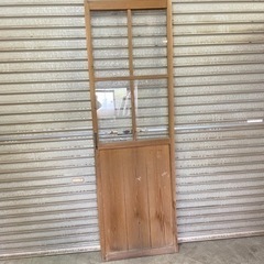 建具　扉　ガラス扉　コンパクト扉　１枚　中古品
