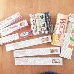 ワックスペーパー　紙カップ　紙皿　