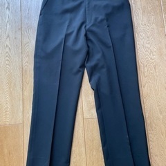 夏用制服ズボン（シンプルな黒）