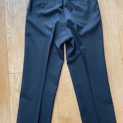 夏用制服ズボン（シンプルな黒）の画像