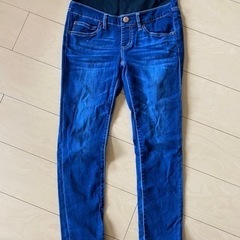 マタニティデニムスキニー　2本セット