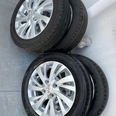 155/65R14 タイヤ付純正ホイール4本