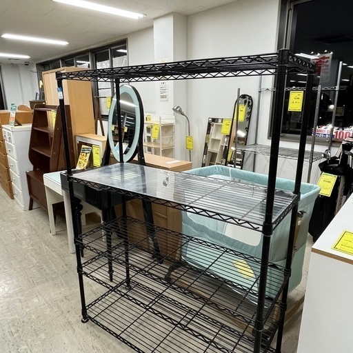 J2436 人気カラー ERECTA  エレクター社 エレクターシェルフ スチールラック メタルラック クリーニング済み