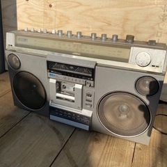 昭和　レトロ　ラジカセ　アイワ　CS-75X