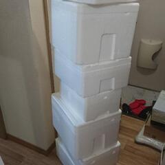 発泡スチロールの空き箱