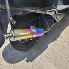 ホンダリード125  モリワキマフラー