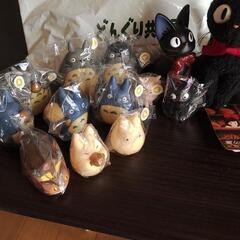 ジブリ指人形 フィギュア ぬいぐるみ 新品 11匹セット「ジジ ...