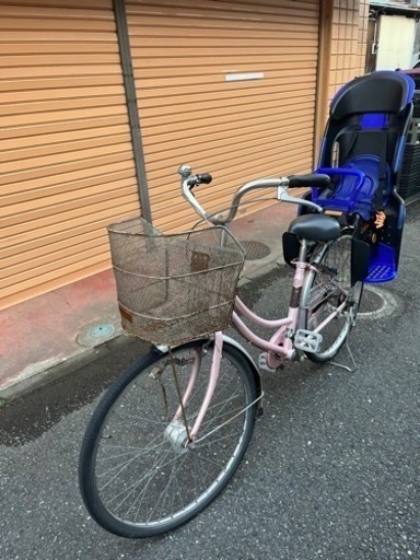 子乗せ付き自転車