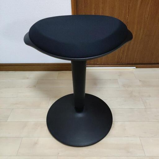 【定価約10000円】山善 ポールスタイル昇降チェア スタンディングチェア スツール 椅子