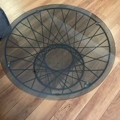 Francfranc マーリア コーヒーテーブル （ブラック×ブラック）の画像