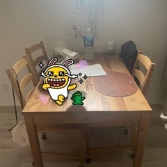 イケア4人食卓セット