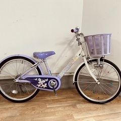 子供用自転車 20インチ 女の子の中古が安い！激安で譲ります