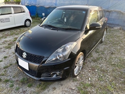 ★車検6年5月まで◆25年式32型スイフトスポーツ6速MT◆人気のブラック/ETC/Bカメラ/HIDライト