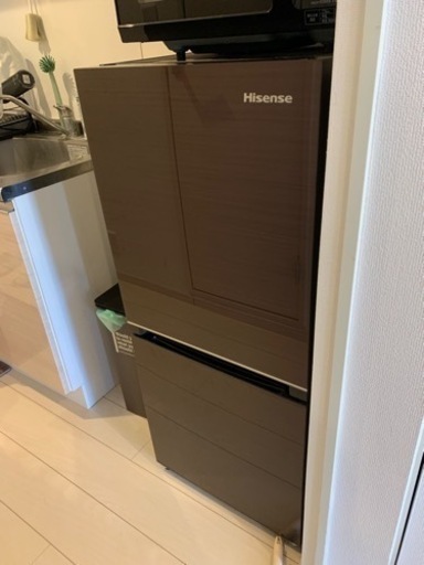 Hisense冷蔵庫(HR-G13B-BR)