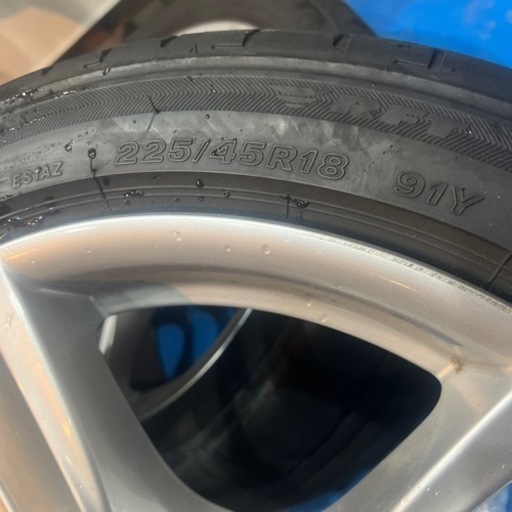 BMW 18インチ　Mスポーツホイール　溝あり