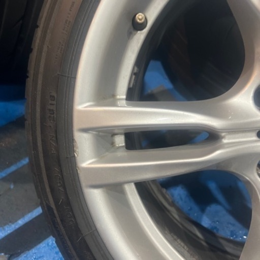 BMW 18インチ　Mスポーツホイール　溝あり