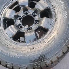 テラノ純正ホイール　265/70R15 4本の画像