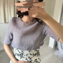 LOWRYSFARM🍇楊柳シアーメロウトップス