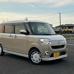 ダイハツムーヴキャンバス 令和3年です 距離3千キロ 車検2年付...