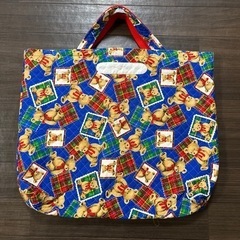 【値下げ】手作り風クマさんバッグ