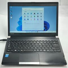 送料無料 保証付 マルチDVD 13.3型ワイド ノートパソコン 東芝 R734/M 中古動作良品 第4世代Core i5 8GB 無線 Bluetooth Windows11 Office