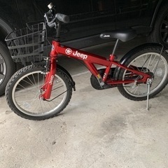 Jeep 自転車 18インチ 子供用の画像