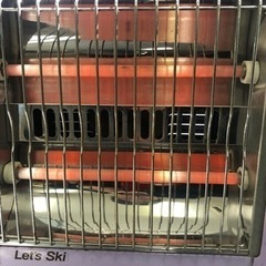 【値下げ】電気ストーブ　シャープHX-85F 小さなレトロファンヒーター　200円の画像