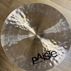 【ほぼ未使用超美品】PAISTE twenty masters DARK RIDE20"の画像
