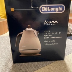 デロンギ、ケトルとフードプロセッサーの画像
