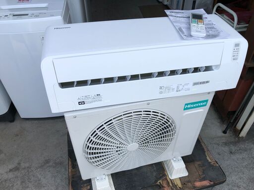 【動作保証あり】Hisense ハイセンス 2021年 2.8kw 10畳用 冷暖房ルームエアコン HA-S28DE9【管理KR366】