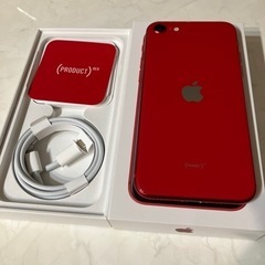 売り切れ iPhoneSE2 128GB 赤②SIMフリー