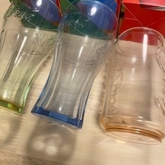 新品・未使用　コカコーラグラスの画像