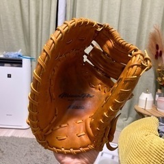 【美品】ミズノプロ 軟式野球 ファーストミット(左利き用)の画像