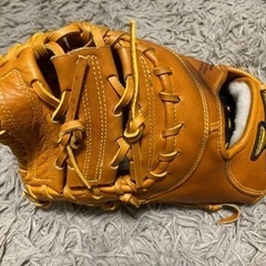 【美品】ミズノプロ 軟式野球 ファーストミット(左利き用)の画像
