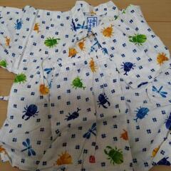 (値下げ！)90　男の子向け　じんべいの画像